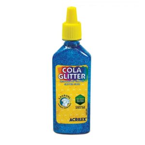 Cola Gliter 23Ml Azul Acrilex