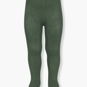 Collants Lisos em Algodão Cóndor para Bebé - Verde Seco
