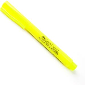 Marca Texto Grifpen Colors Amarelo Faber-Castell