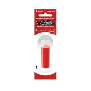 Refil Reposição P/ Pincel Quadro Branco Wbs-vbm Vermelho Pilot