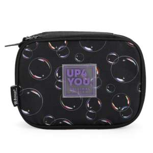 Estojo Box Bolhas Preto Up4you
