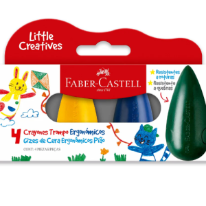 Giz de Cera Pião Faber-Castell