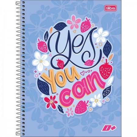 Caderno Universitário 1 Materia Feminino D+ Tilibra - Image 9
