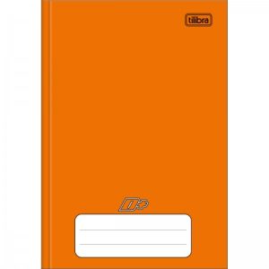 Caderno 1/4 Brochura 48 Folhas Laranja Tilibra