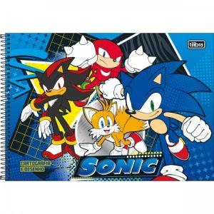Caderno de Cartografia e Desenho Sonic Tilibra