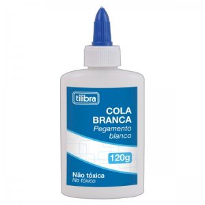 Cola Escolar 120g Branca Lavável Tilibra