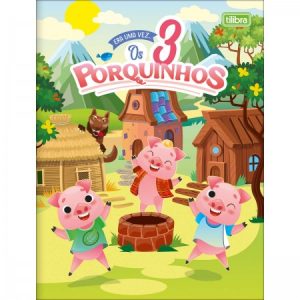 Livro Historia Os Três Porquinhos Tilibra