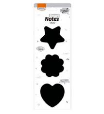 Bloco Adesivo Smart Notes Preto Brw