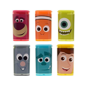 Apontador 1 Furo C/Deposito Sortido Pixar Molin