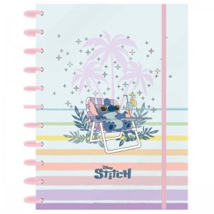 Caderno Universitário 10 Matérias Discbook Stitch Foroni