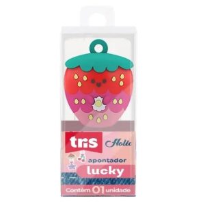 Apontador 1 Furo S/Deposito Lucky Holic Sortido Tris