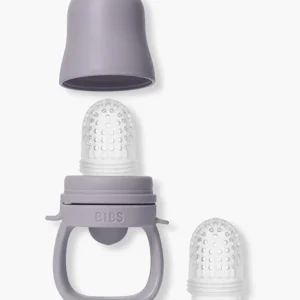 Alimentador em Silicone Bebé Bibs Fossil Grey c/ 2 Tetinas