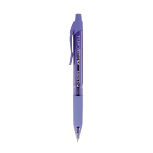 Caneta Esferográfica retrátil Poly Colors Lilas 0.7 Faber-Castell