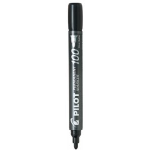 Marcador Permanente Redondo SCA 100 Preto Pilot