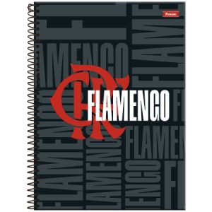 Caderno Universitário 10 Matérias Flamengo Foroni