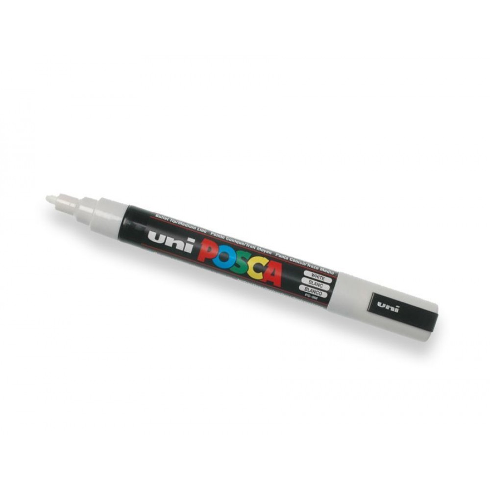 Caneta Posca 4.0mm PC-5M Branco UniPosca