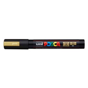 Caneta Posca 4.0mm PC-5M Ouro UniPosca