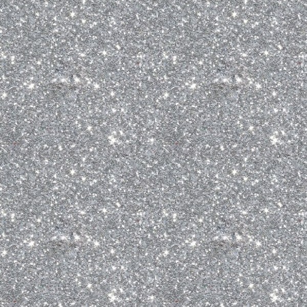 Placa de E.V.A Glitter Prata