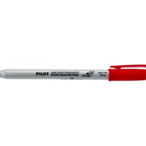 Marcador Permanente 1.0mm Vermelho Pilot