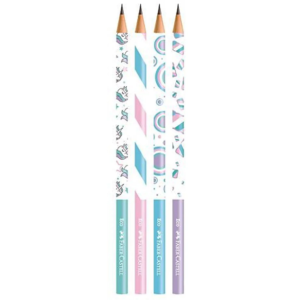 Lápis preto N°2 Marshmallow Unicórnio Faber Castell