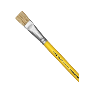 Pincel Chato Amarelo 815-14 Tigre