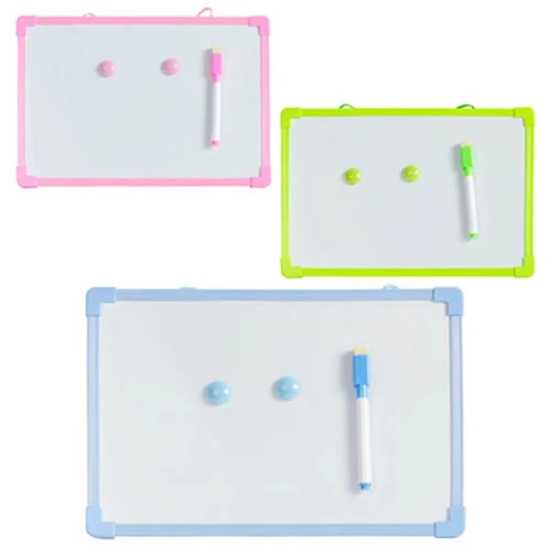 Quadro Branco Magnético 20×30 c/Caneta Sortido Interponte